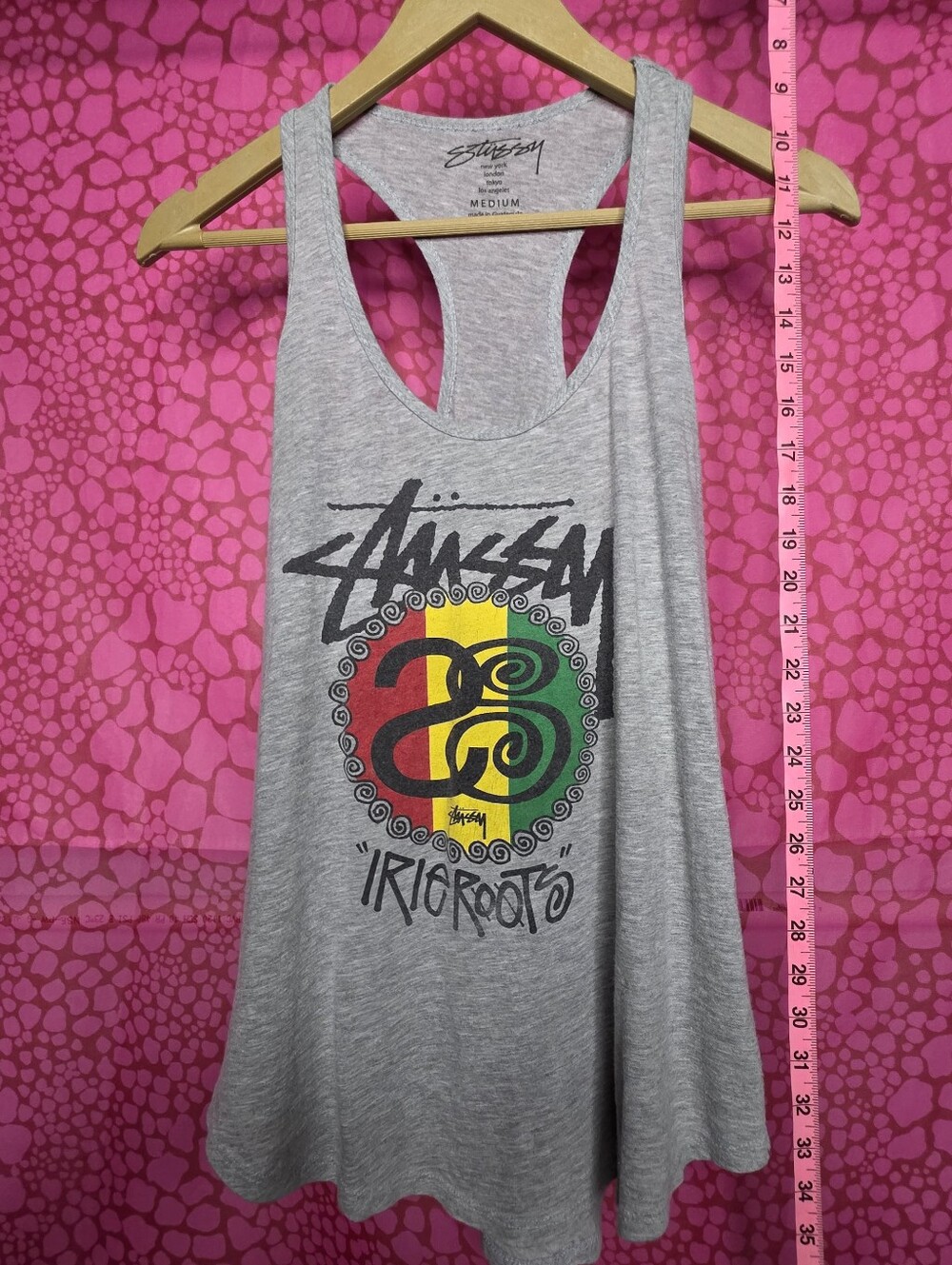 Vintage Medium Stussy Tank Top